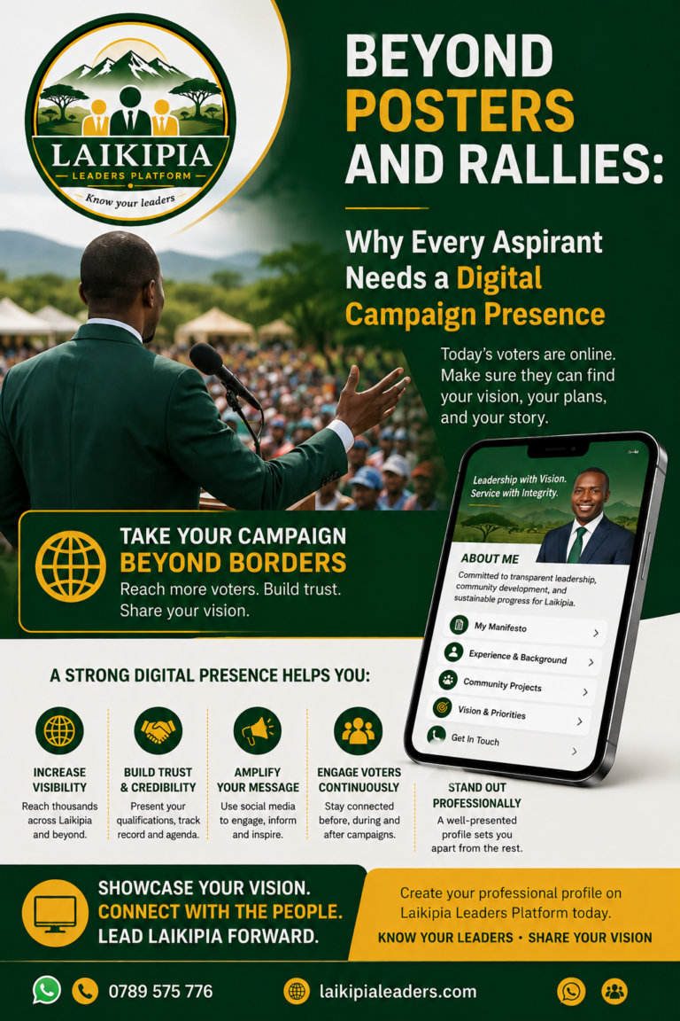Beyond Posters and Rallies: Why Every Aspirant Needs a Digital Campaign Presence